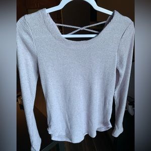 Light purple sweater top